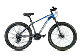 CRADIAC TOP Gun 21 Speed High Performance Steel Mountain Cycles for Men with Front Suspension & Dual Disc Brake| 26" T 21Geared MTB Bike | Ideal for 14+ Years, Unisex, Frame Size : 17 Inch